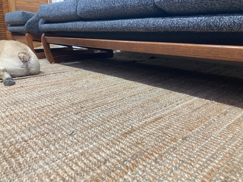 Restoration of Danish Deluxe Trina lounge suite set and alpha rattan coffee table