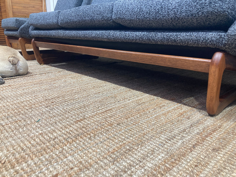 Restoration of Danish Deluxe Trina lounge suite set and alpha rattan coffee table
