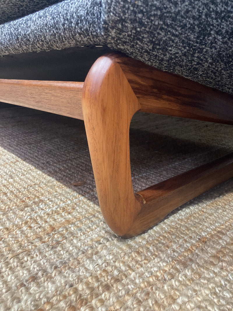 Restoration of Danish Deluxe Trina lounge suite set and alpha rattan coffee table