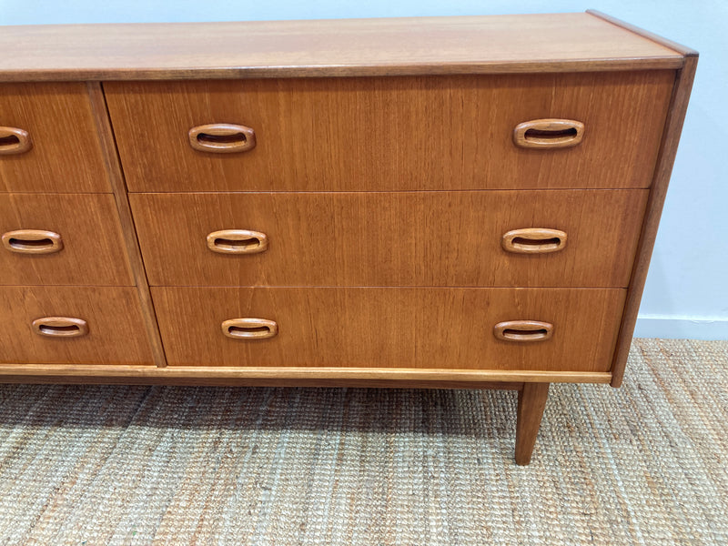 Pre order - Parker chest of drawers sideboard buffet credenza MCM Nordic 1960s fully restored