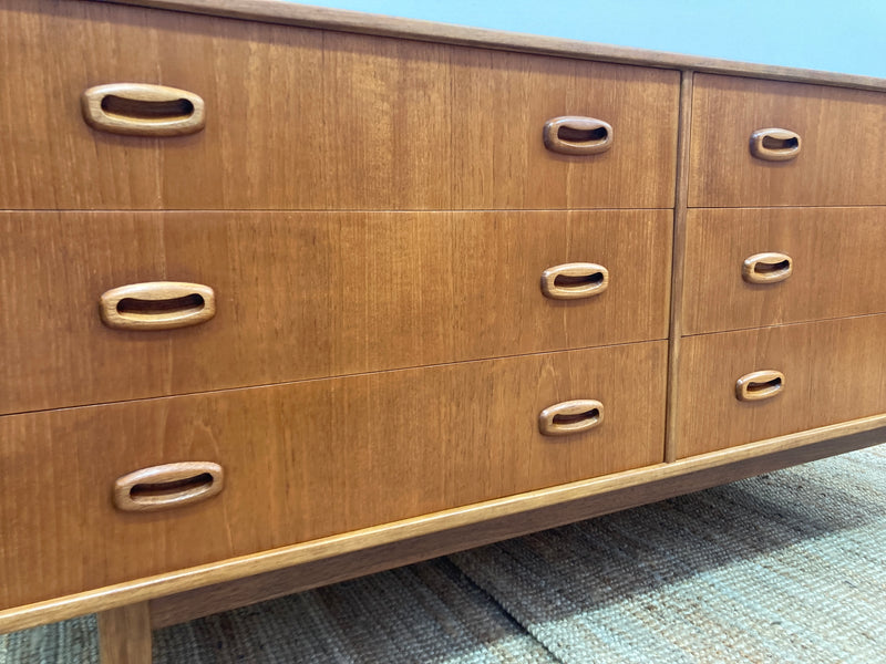 Pre order - Parker chest of drawers sideboard buffet credenza MCM Nordic 1960s fully restored
