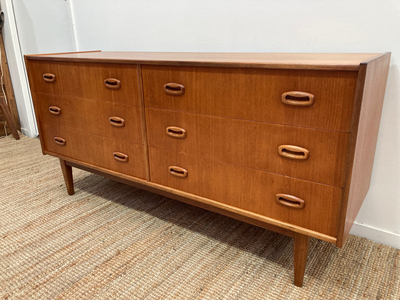 Pre order - Parker chest of drawers sideboard buffet credenza MCM Nordic 1960s fully restored