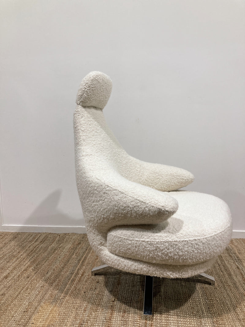 Pre - order MCM space chair b&b Italia style fully restored