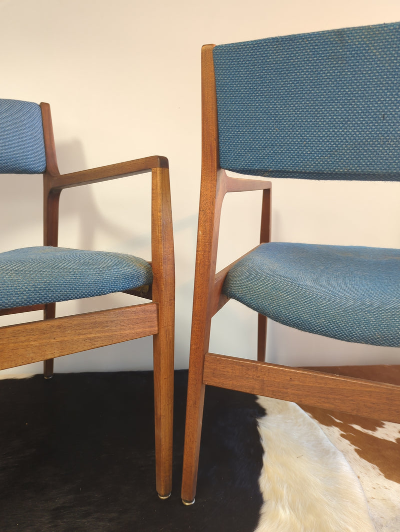 Max Hutchinson pair of carver armchairs 1960s