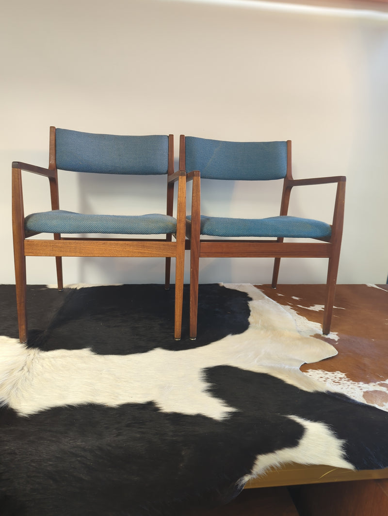 Max Hutchinson pair of carver armchairs 1960s