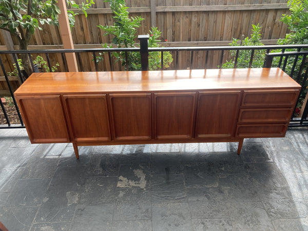 Chiswell Sideboard Authentic teak MCM extra long sideboard 6 door Koben