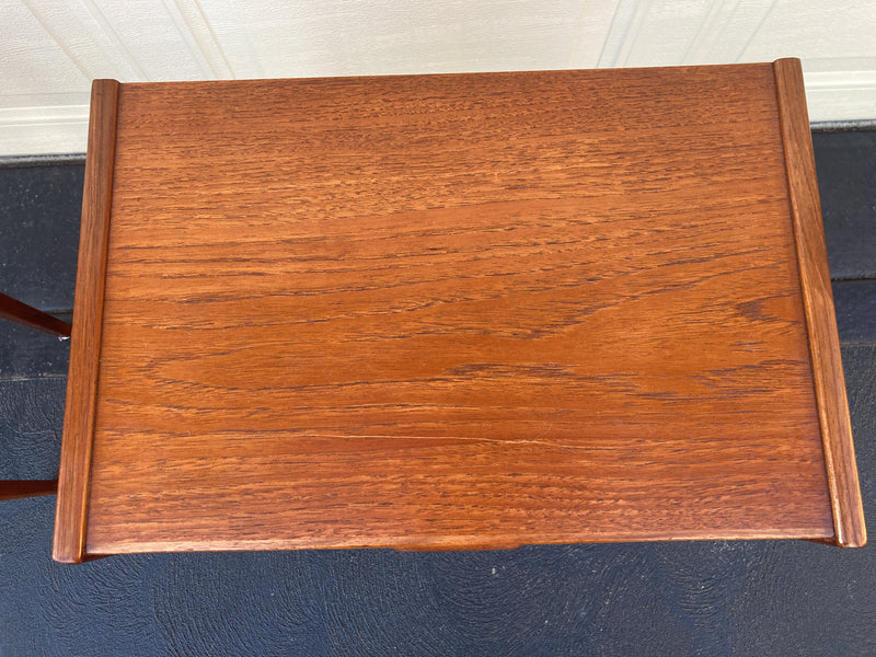 Pre order Authentic Parker bedside tables pair 1960s nordic restored teak blackwood