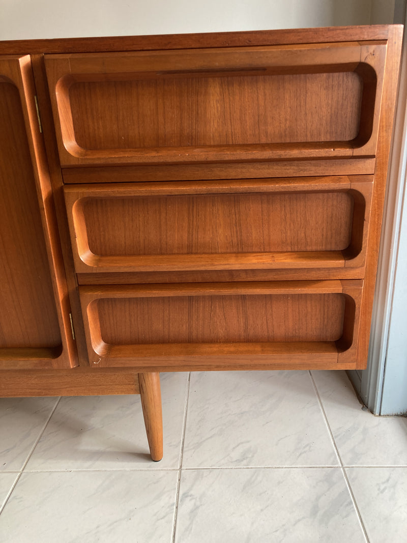 Chiswell Sideboard Authentic teak MCM extra long sideboard 6 door Koben