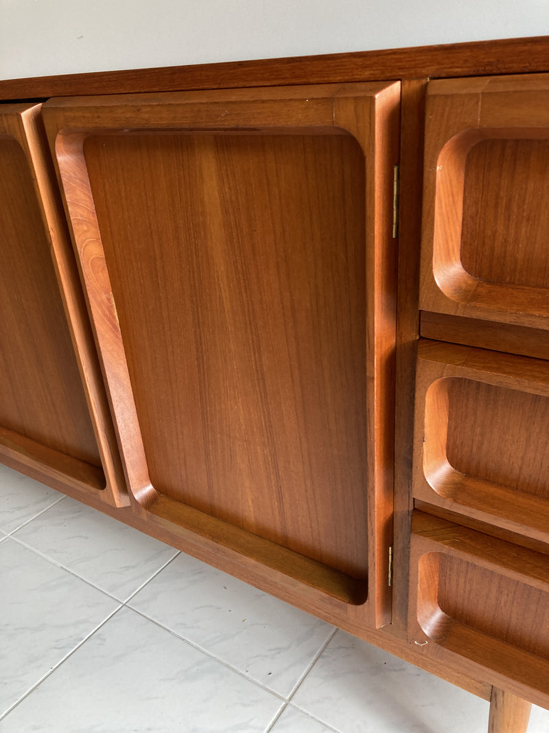 Chiswell Sideboard Authentic teak MCM extra long sideboard 6 door Koben