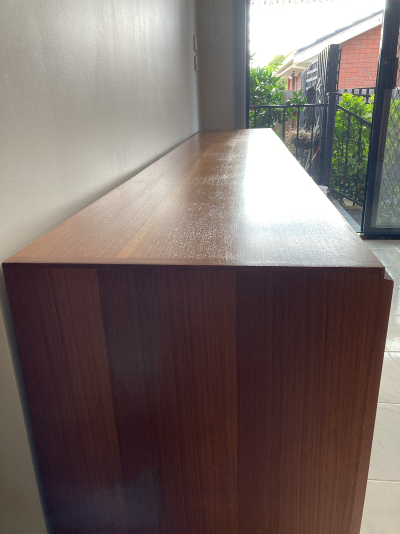 Chiswell Sideboard Authentic teak MCM extra long sideboard 6 door Koben