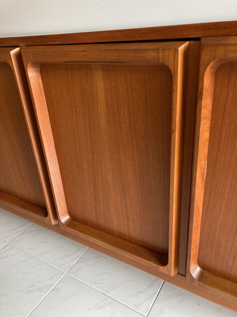 Chiswell Sideboard Authentic teak MCM extra long sideboard 6 door Koben