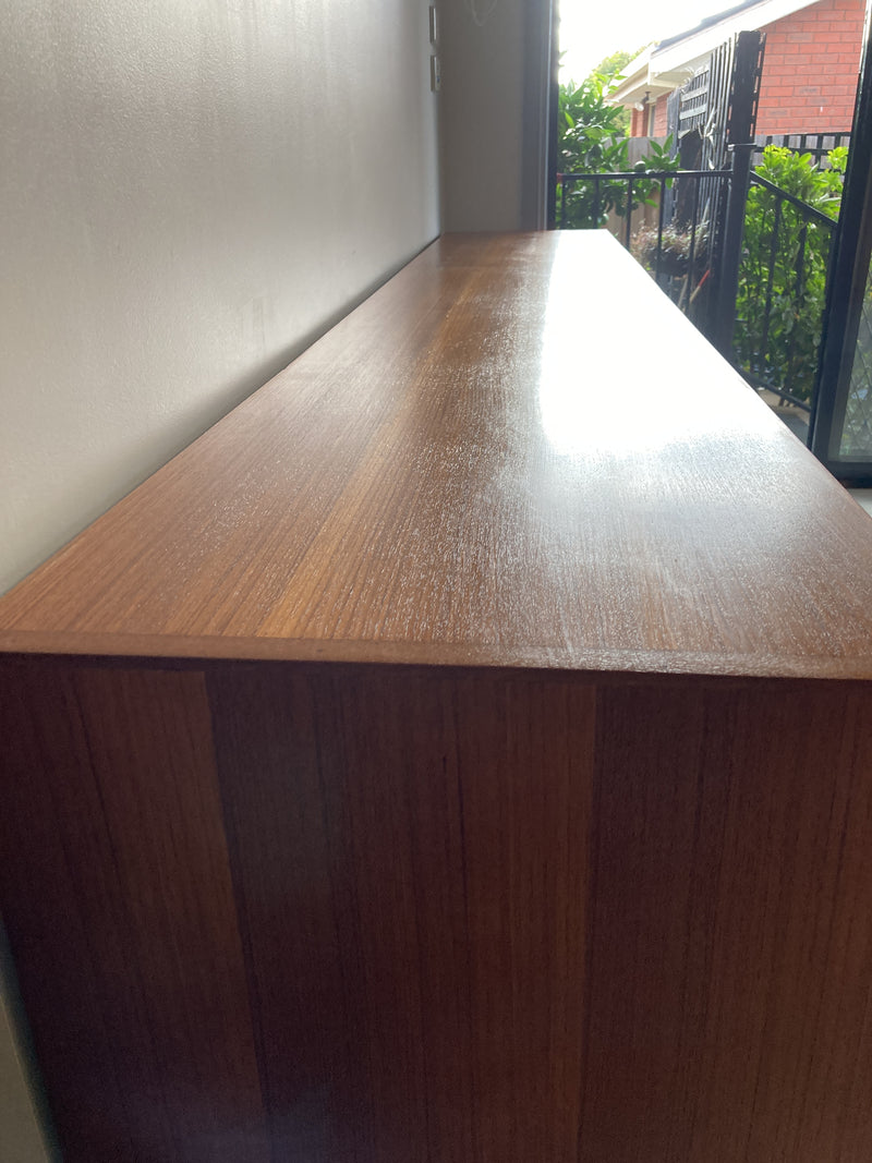 Chiswell Sideboard Authentic teak MCM extra long sideboard 6 door Koben