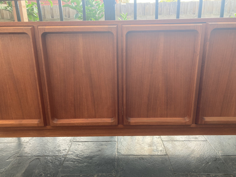 Chiswell Sideboard Authentic teak MCM extra long sideboard 6 door Koben