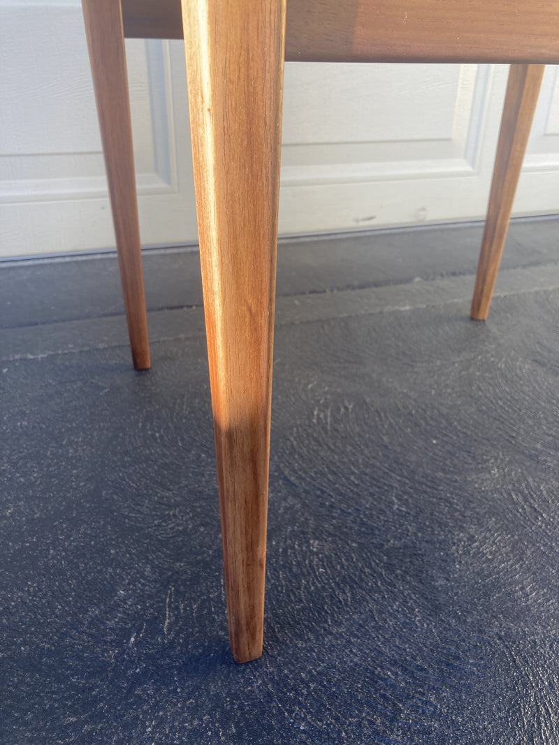 Authentic Parker stool for Nordic dresser table 1960s Shark mingle mangle