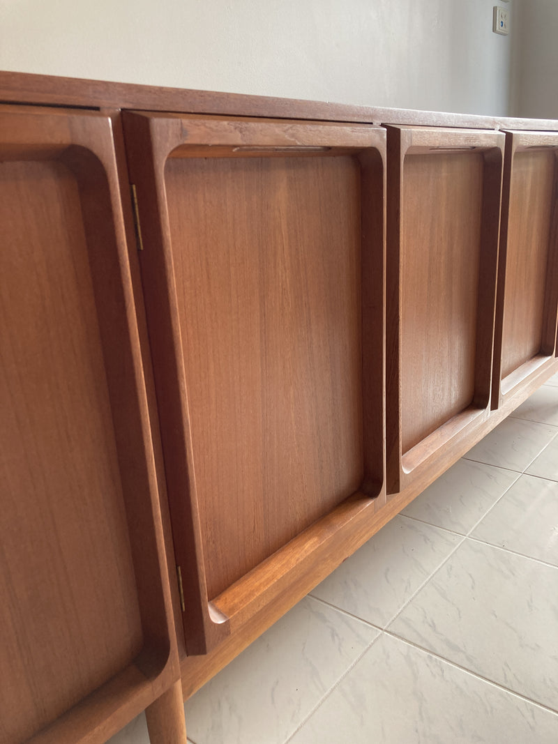 Chiswell Sideboard Authentic teak MCM extra long sideboard 6 door Koben