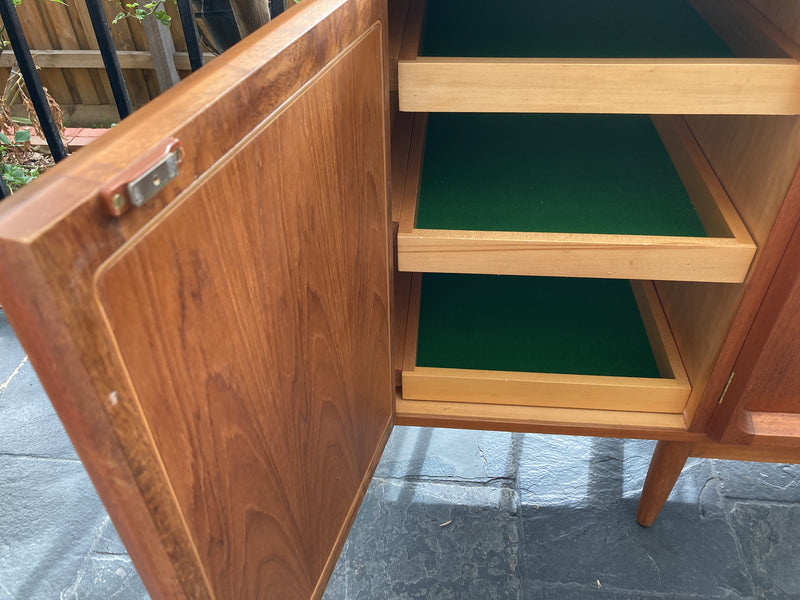 Chiswell Sideboard Authentic teak MCM extra long sideboard 6 door Koben