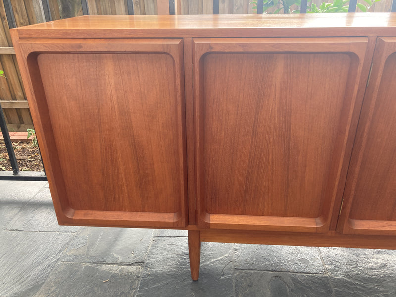 Chiswell Sideboard Authentic teak MCM extra long sideboard 6 door Koben