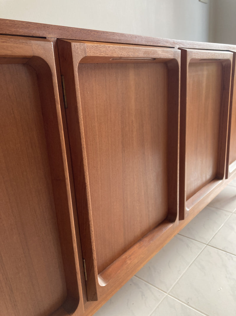 Chiswell Sideboard Authentic teak MCM extra long sideboard 6 door Koben