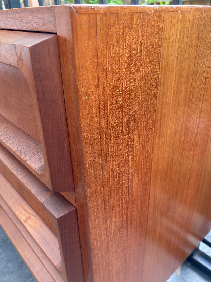 Chiswell Sideboard Authentic teak MCM extra long sideboard 6 door Koben
