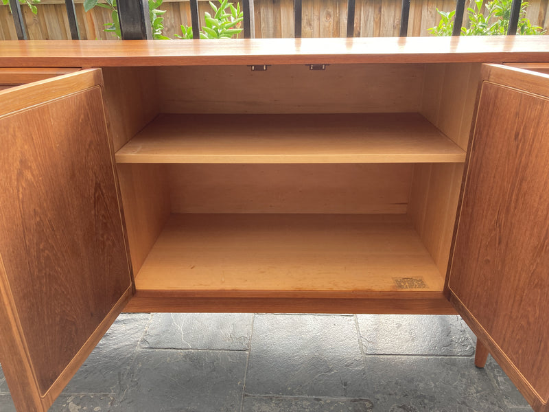 Chiswell Sideboard Authentic teak MCM extra long sideboard 6 door Koben