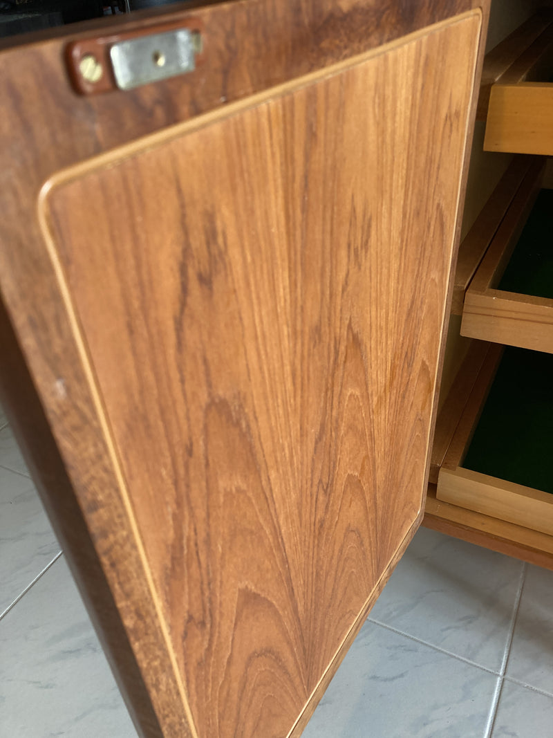 Chiswell Sideboard Authentic teak MCM extra long sideboard 6 door Koben