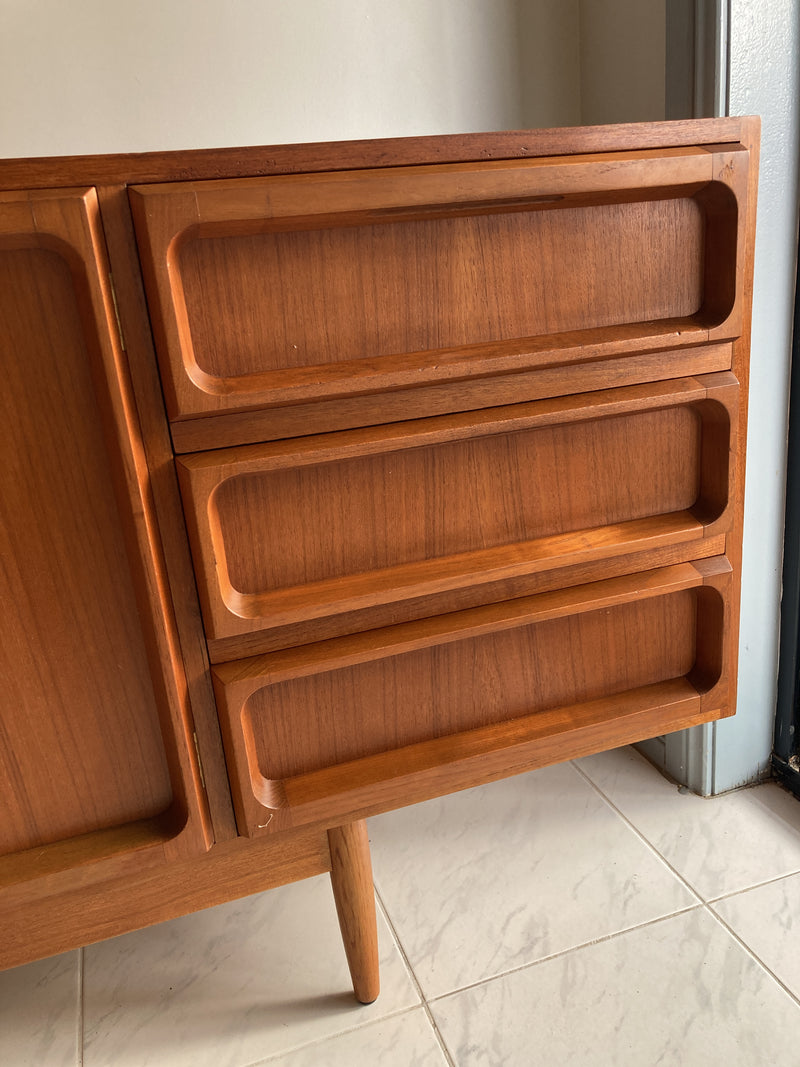 Chiswell Sideboard Authentic teak MCM extra long sideboard 6 door Koben