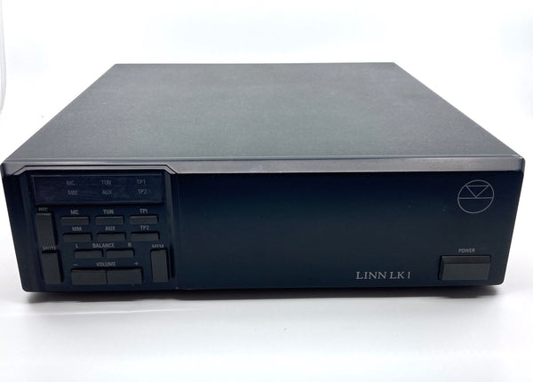 1980s Linn LK1 LK2 pre amp and power amplifier audiophiles