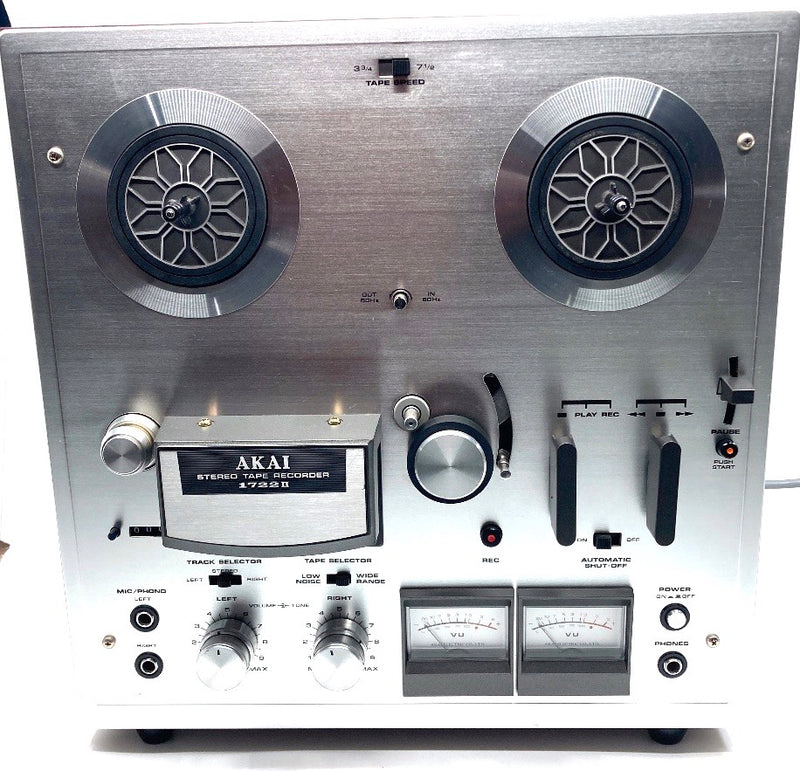 Akai 1722 II stereo Reel to Reel Tape Player/Recorder retro vintage MC –  Vintage Luxury