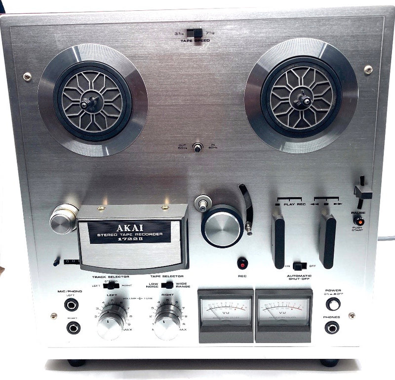 Akai 1722 II stereo Reel to Reel Tape Player/Recorder retro vintage MCM