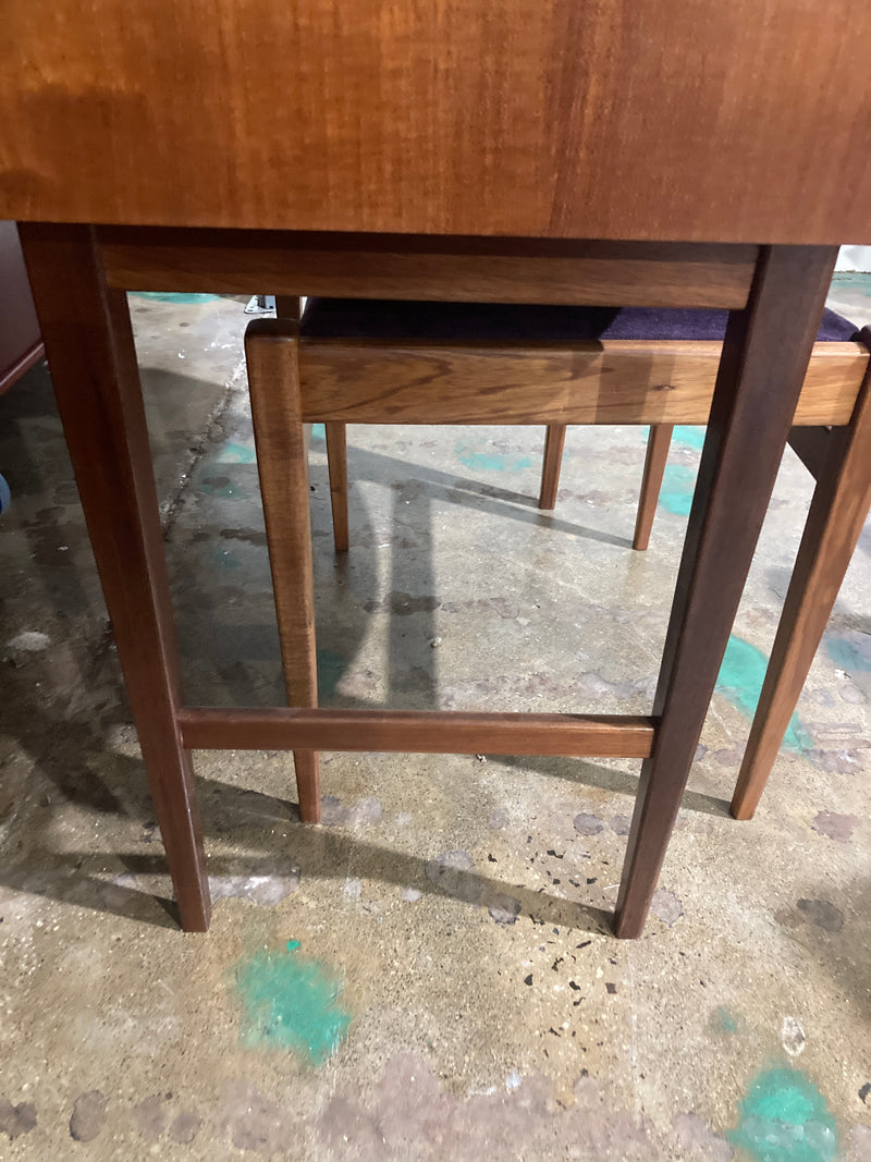 Parker console nordic mirror sitting stool original genuine restored MCM 1960s