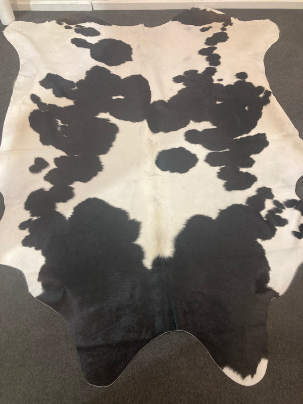 Cow Hide authentic genuine Holando black white extra large Italy