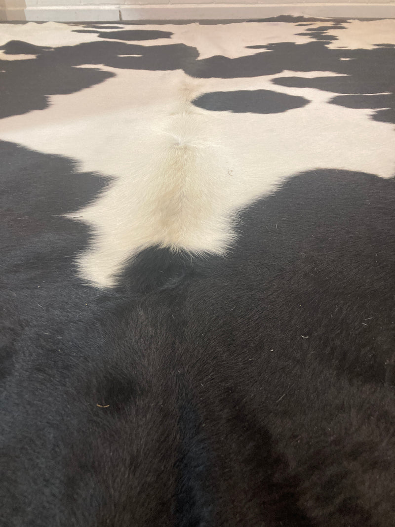 Cow Hide authentic genuine Holando black white extra large Italy