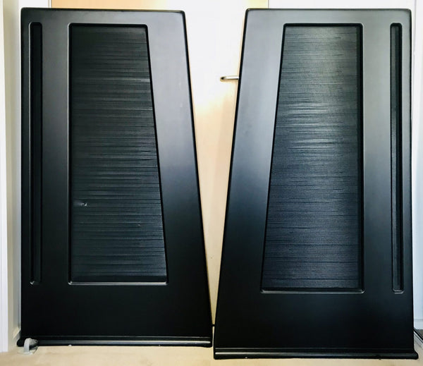 1980s Caliper Apogee full range 2 way ribbon speakers audiophile (2 options for pricing)