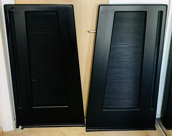 1980s Caliper Apogee full range 2 way ribbon speakers audiophile (2 options for pricing)
