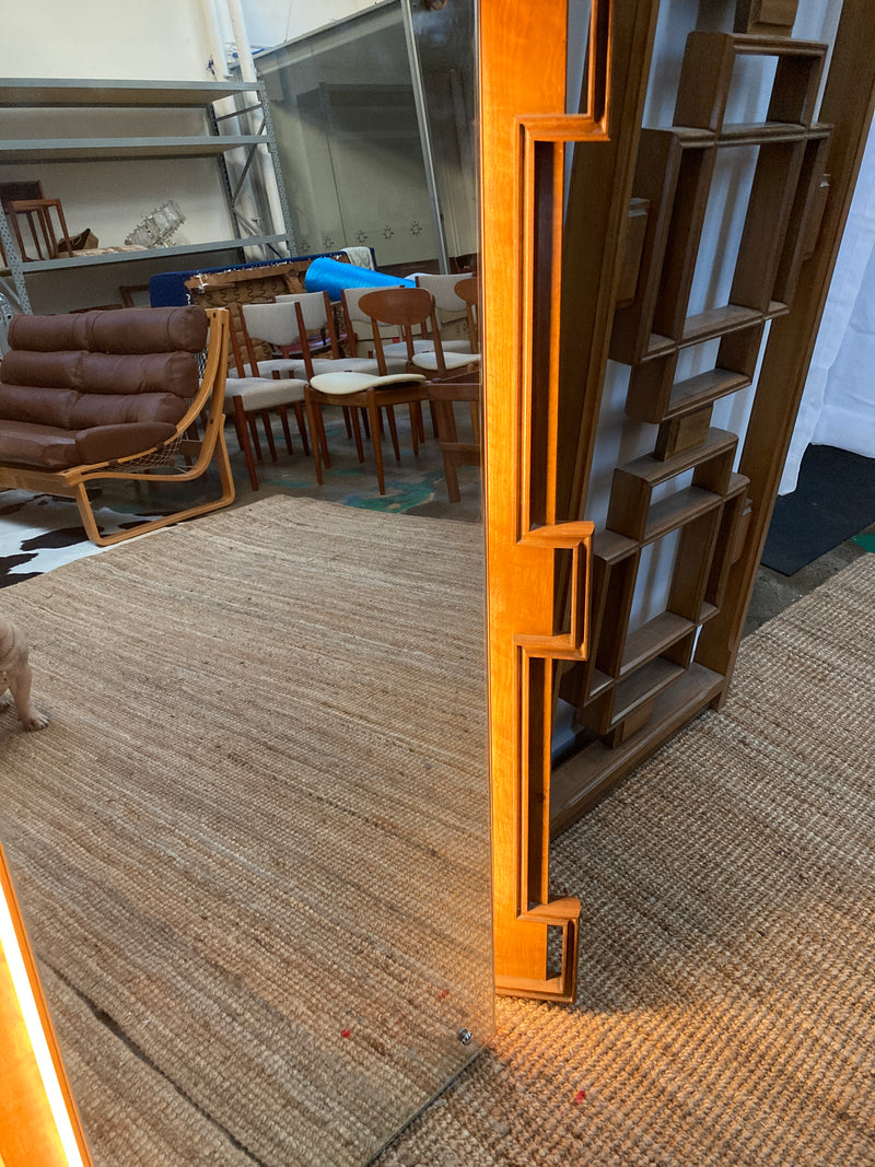 Rudowski mirror feature light wall fitting 1965 bespoke rare