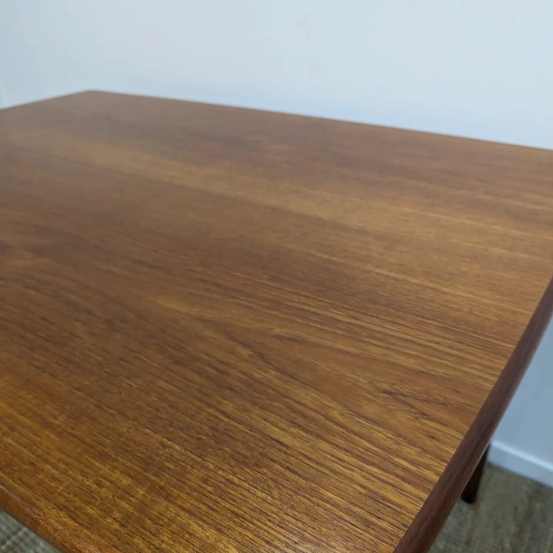 MCM extendable table teak fully restored by Scope Furniture