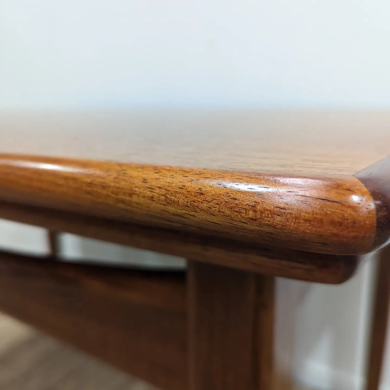 MCM extendable table teak fully restored by Scope Furniture