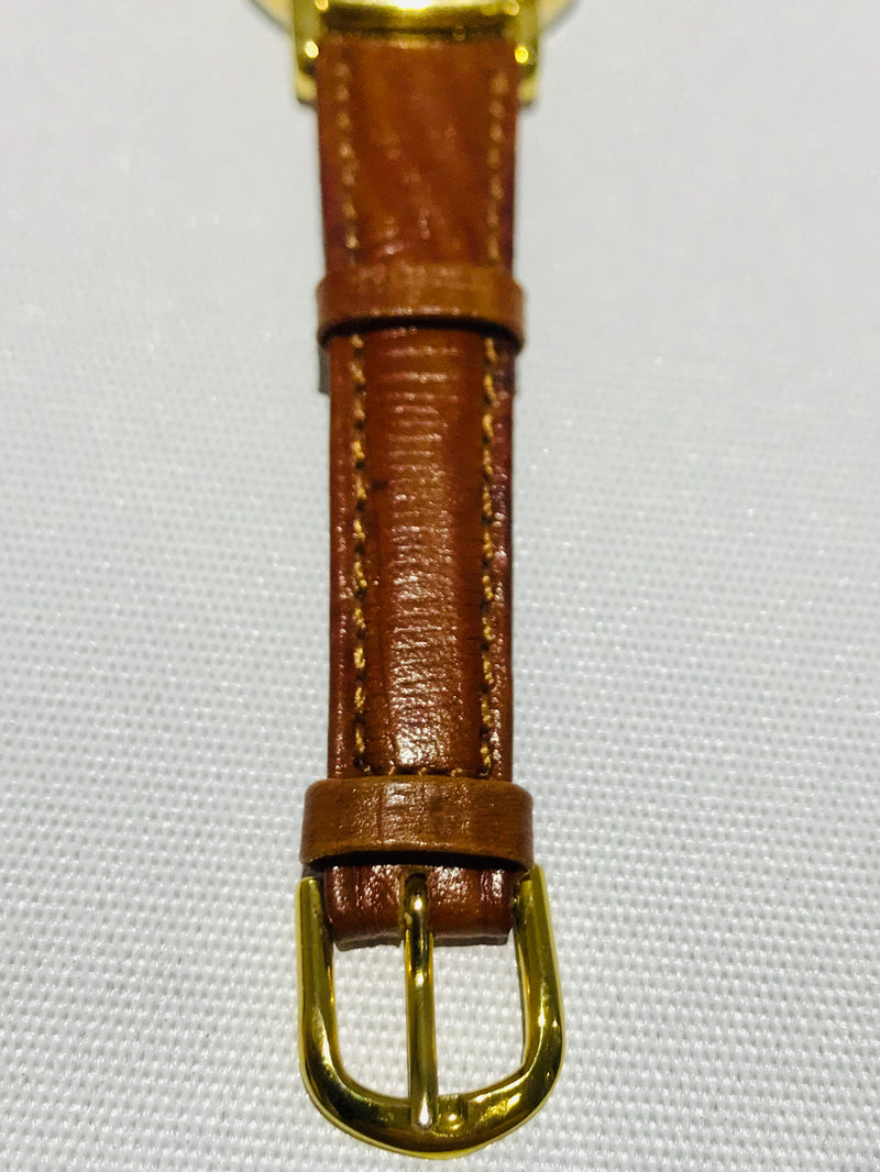 Omega Geneve gold plated hand wind ladies womens watch original box 9ct gold lugs Cal 625 17 Jewels