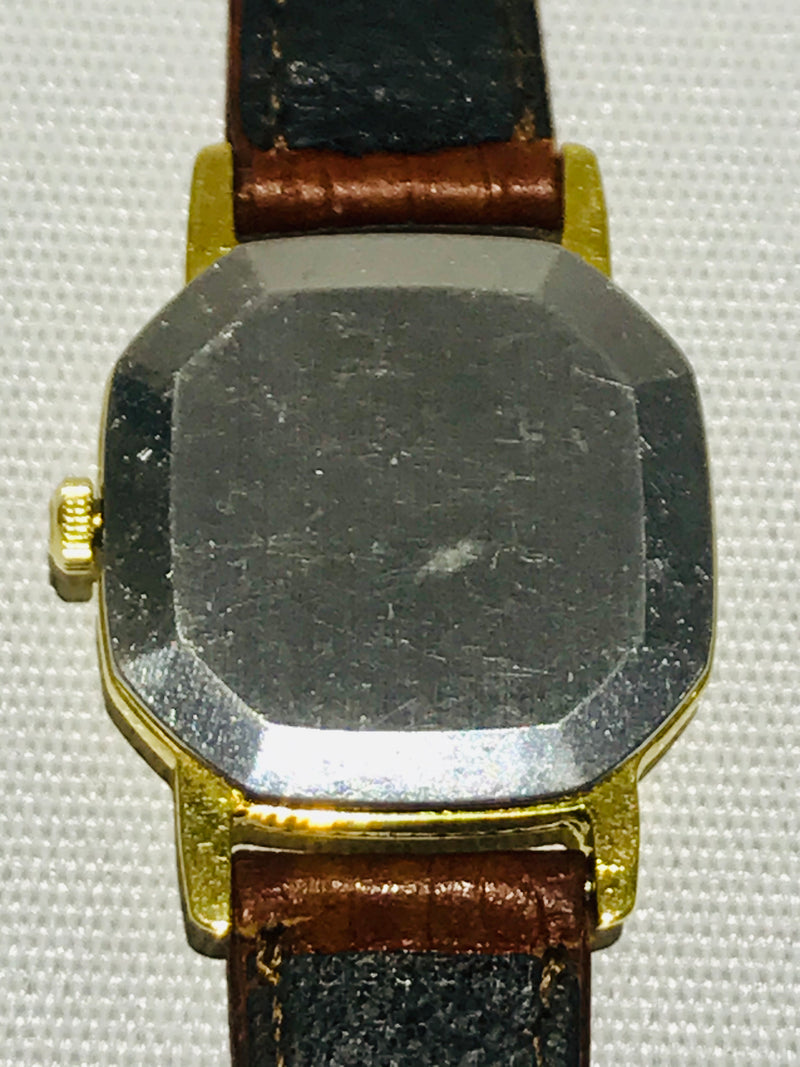 Omega Geneve gold plated hand wind ladies womens watch original box 9ct gold lugs Cal 625 17 Jewels