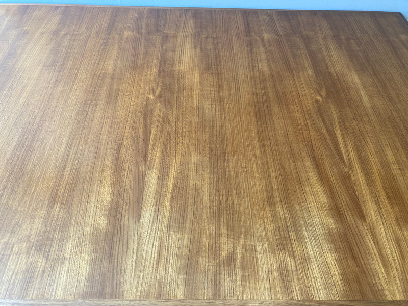 Authentic Parker rectangle dining table MCM retro extendable drop 1960s