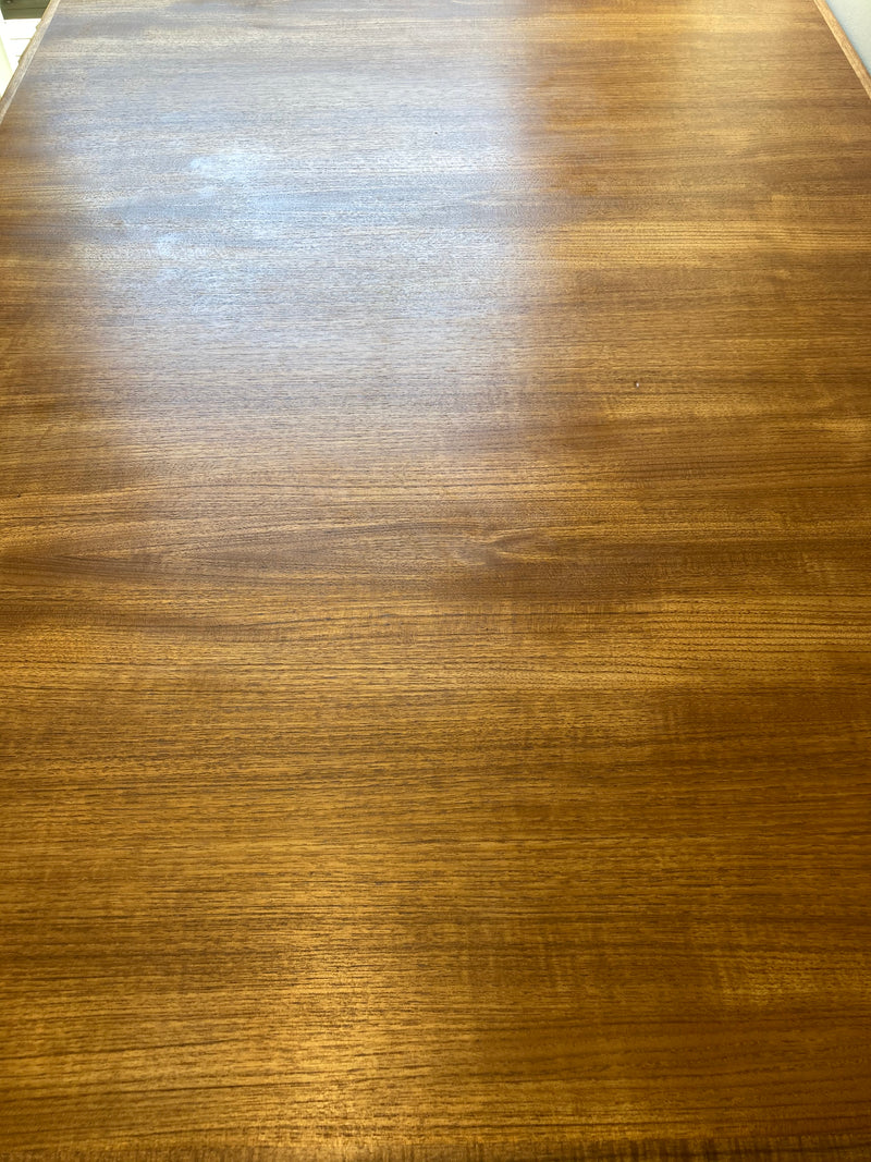 Authentic Parker rectangle dining table MCM retro extendable drop 1960s
