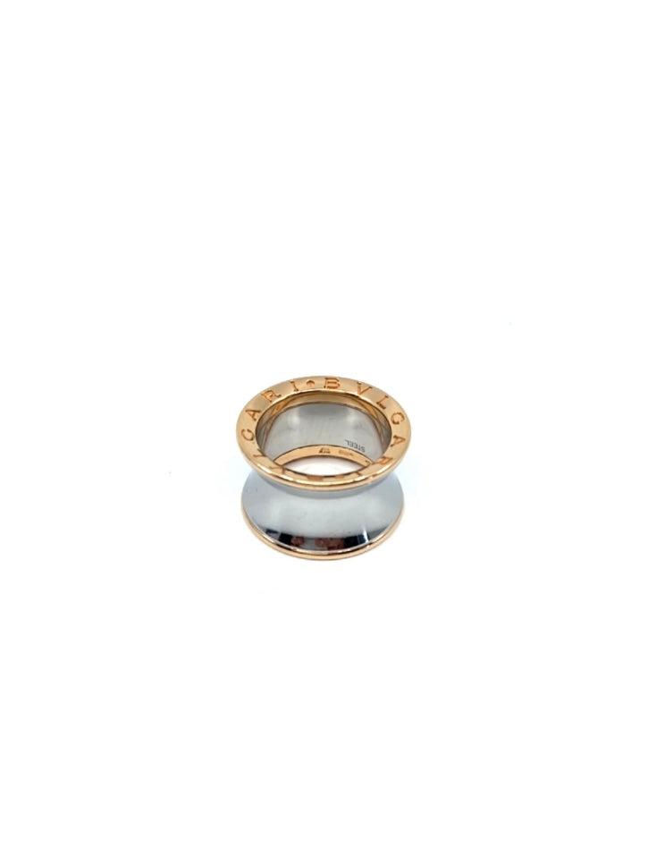 Bvlgari 18ct rose gold Anish Kapoor B Zero unisex ring