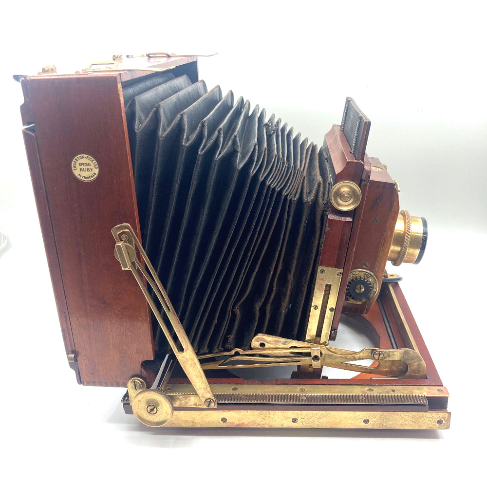 Antique Wooden Cased Thornton Pickard Special Ruby Camera restored