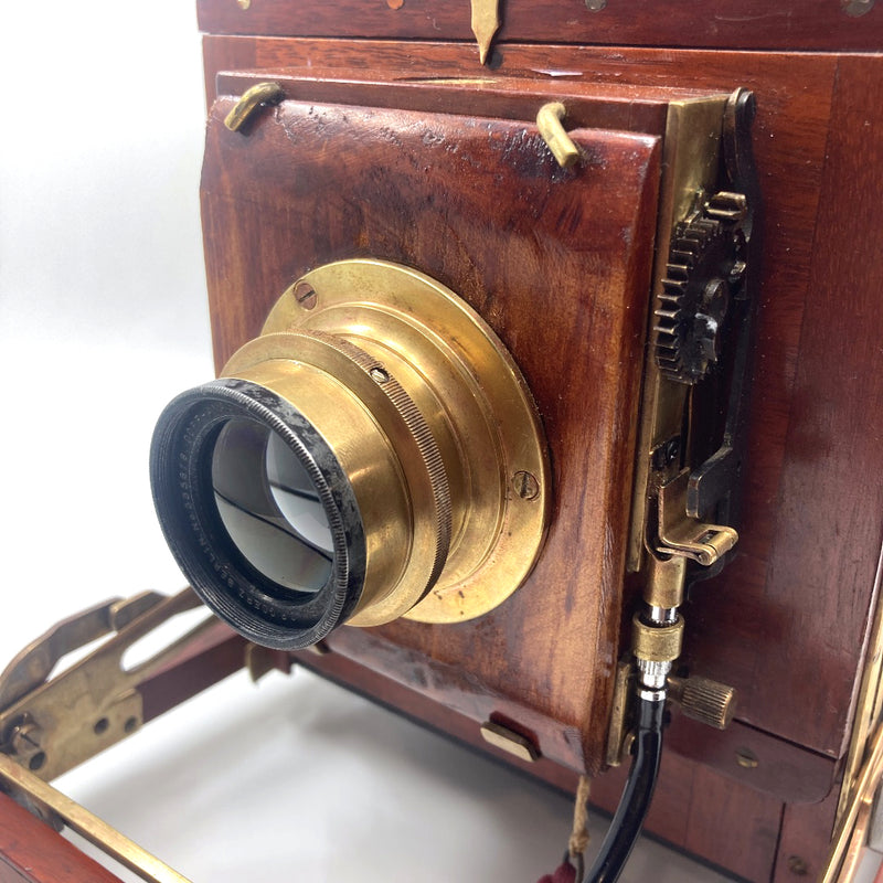 Antique Wooden Cased Thornton Pickard Special Ruby Camera restored