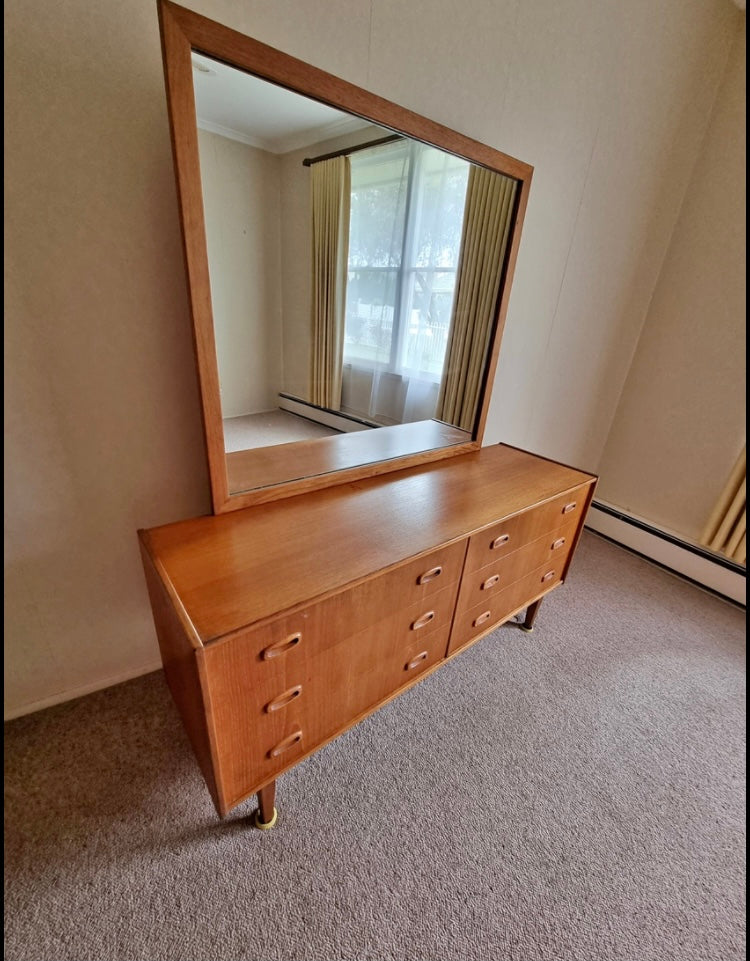 Pre order - Parker chest of drawers sideboard buffet credenza MCM Nordic 1960s fully restored