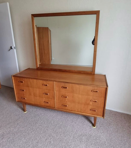Pre order - Parker chest of drawers sideboard buffet credenza MCM Nordic 1960s fully restored