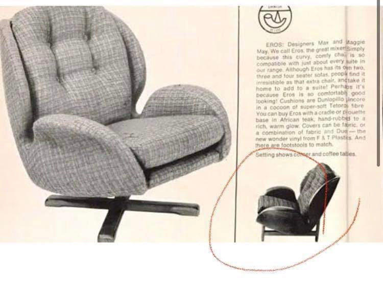 Single armchair Danish Deluxe Eros Swan chair fully restored purple Kvadrat wool