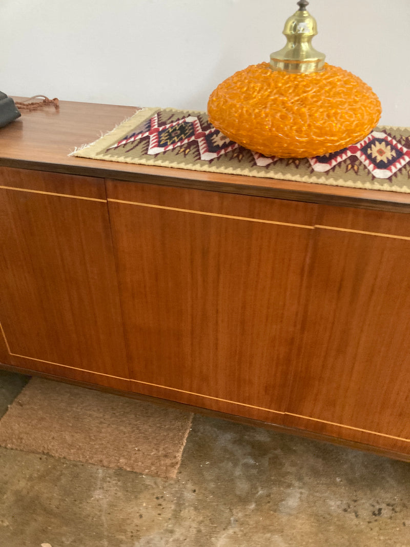 Pre order - Rudowski genuine bespoke sideboard 5 door cabinet credenza MCM black bean timber