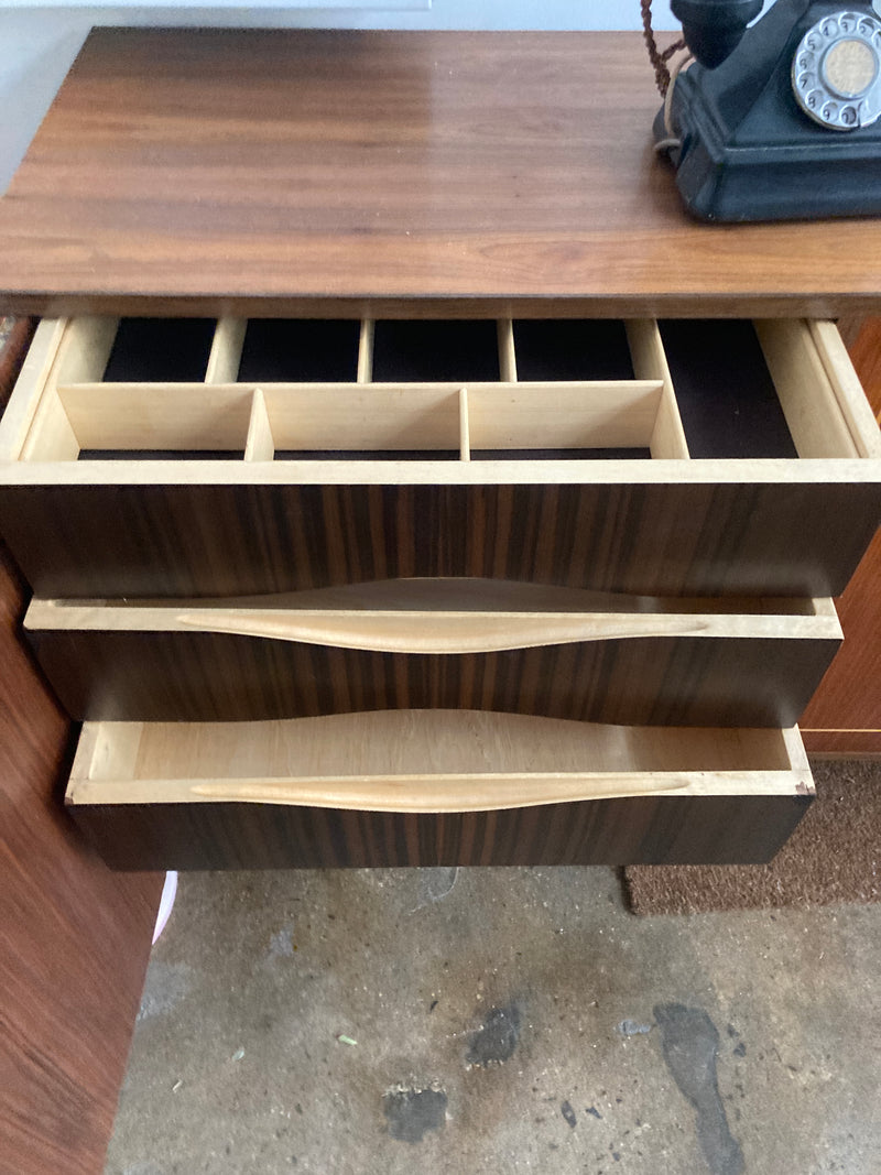 Pre order - Rudowski genuine bespoke sideboard 5 door cabinet credenza MCM black bean timber