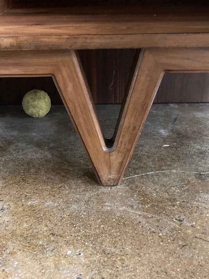 Pre order - Rudowski genuine bespoke sideboard 5 door cabinet credenza MCM black bean timber